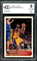 Kobe Bryant Rookie Card BGS BCCG 9 T835