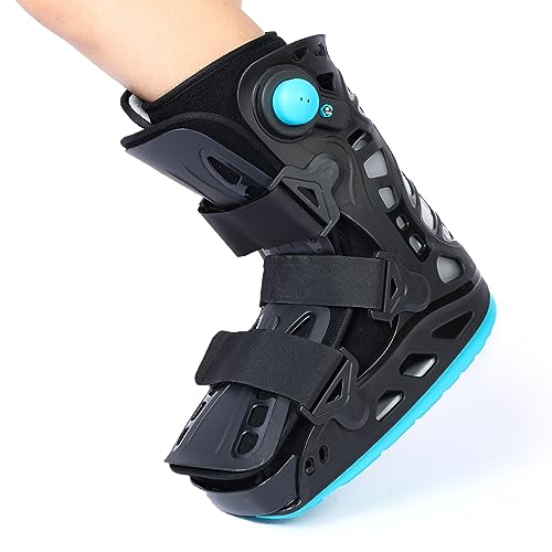Medical Inflatable Walking Boot Black Medium E517