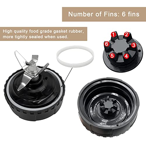 6 Fins Blender Blade Replacement for 16 oz Cup D450122