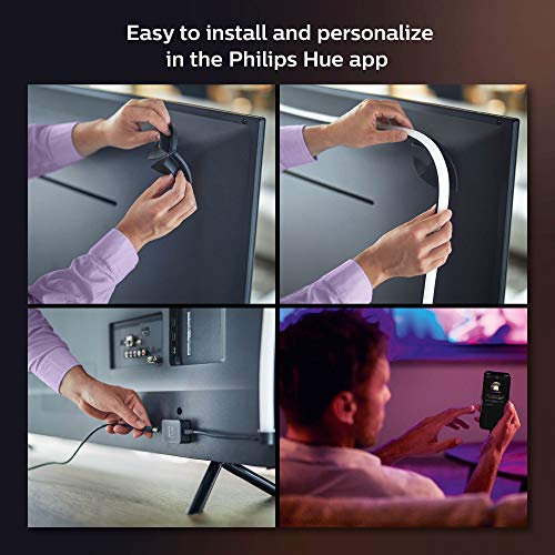 65" Smart TV Light Strip, Color-Changing LED Strip Lights Y793