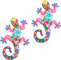2pcs Iron Gecko Wall Art T10889