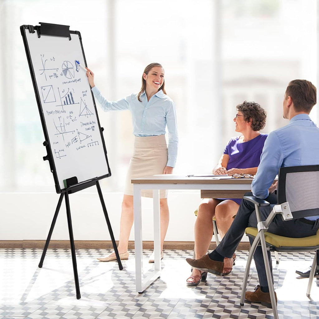 Height Adjustable Tripod Whiteboard, 36×24 inch E806296