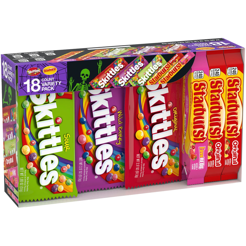 18 Count Mixed Chewy Candy Variety Pack O967307