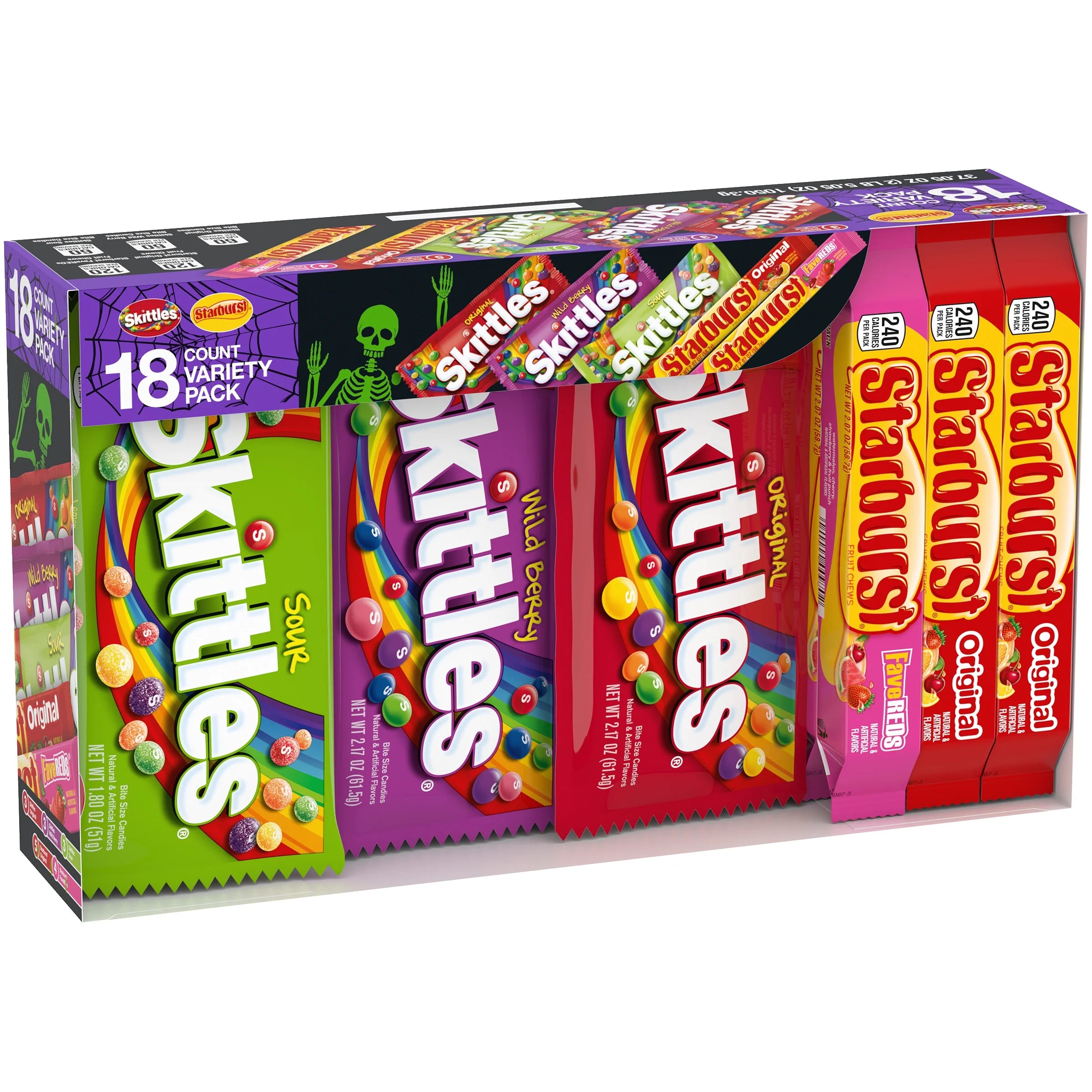 18 Count Mixed Chewy Candy Variety Pack O967307