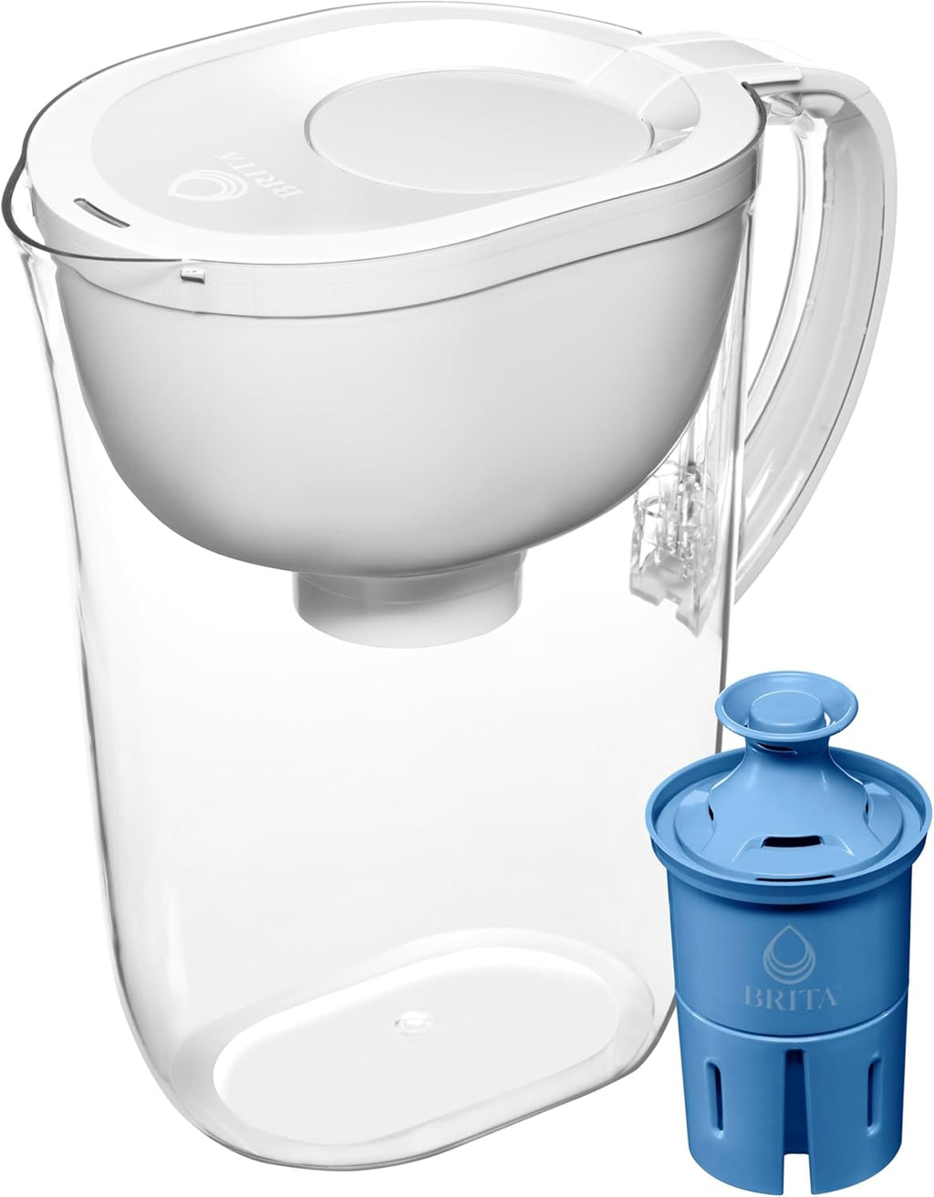 Ice Maker Countertop and Water Filter Pitcher with Filter Change Indicator and 1 Elite Filter G405