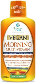 Vegan Liquid Multivitamins with 74 Trace Minerals, 18 Amino Acids, and 10 Herbs, 32 fl oz Y154164