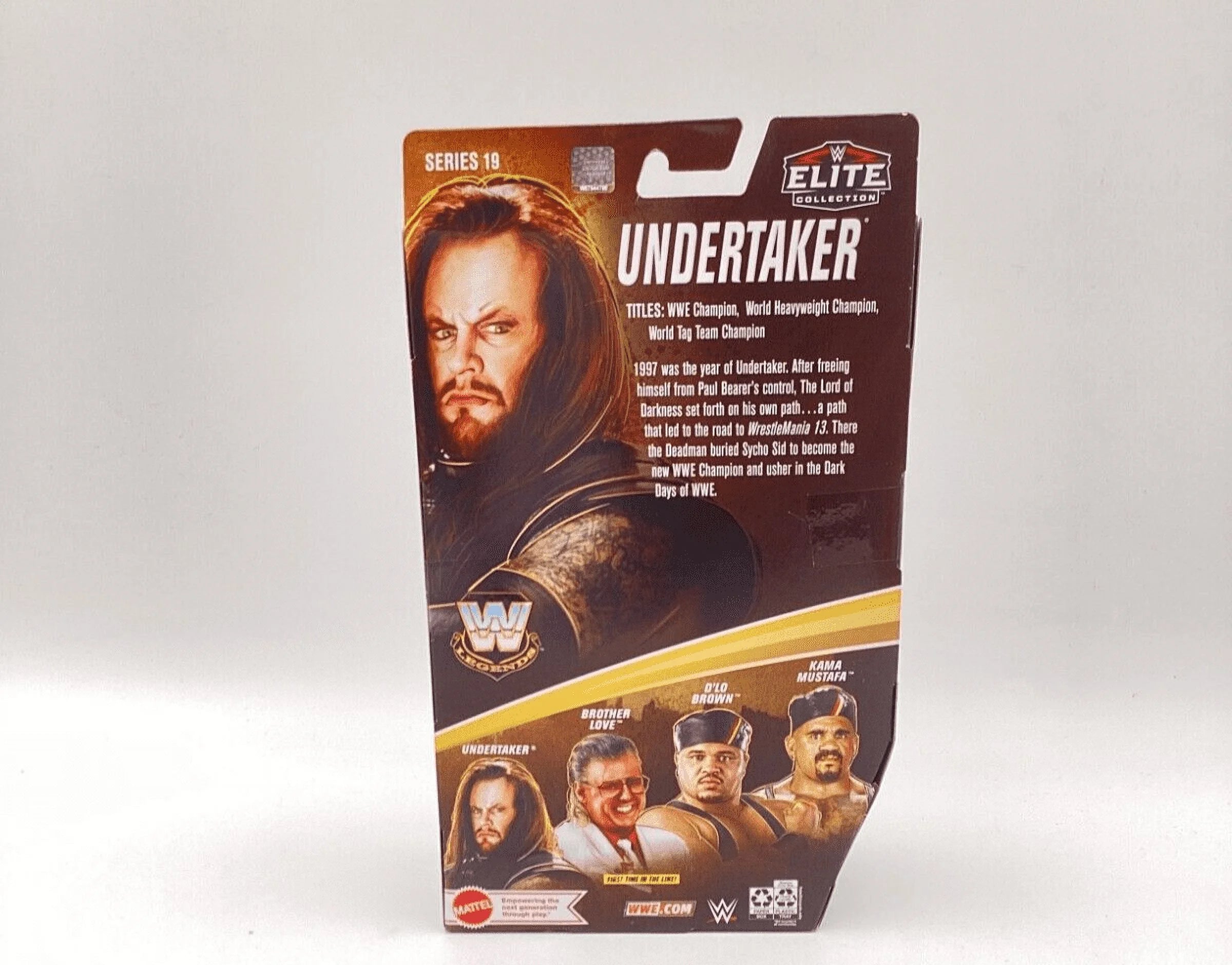 Wrestling Legends Series 19 Undertaker Action Figure X1012