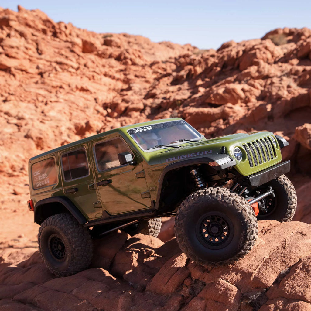 Green 1/6 4 Wheel Drive Rock Crawler RC Truck J130