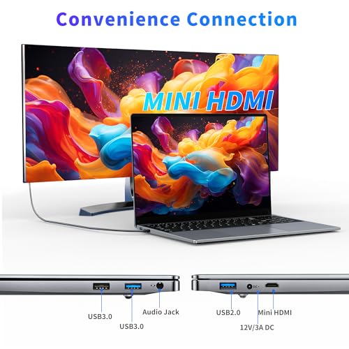 16 Inch Laptop Computer, 16GB RAM 512GB SSD, N95 Processor, FHD 1920 * 1200, Backlit Keyboard, Windows 11 Pro, Fingerprint Unlock I260