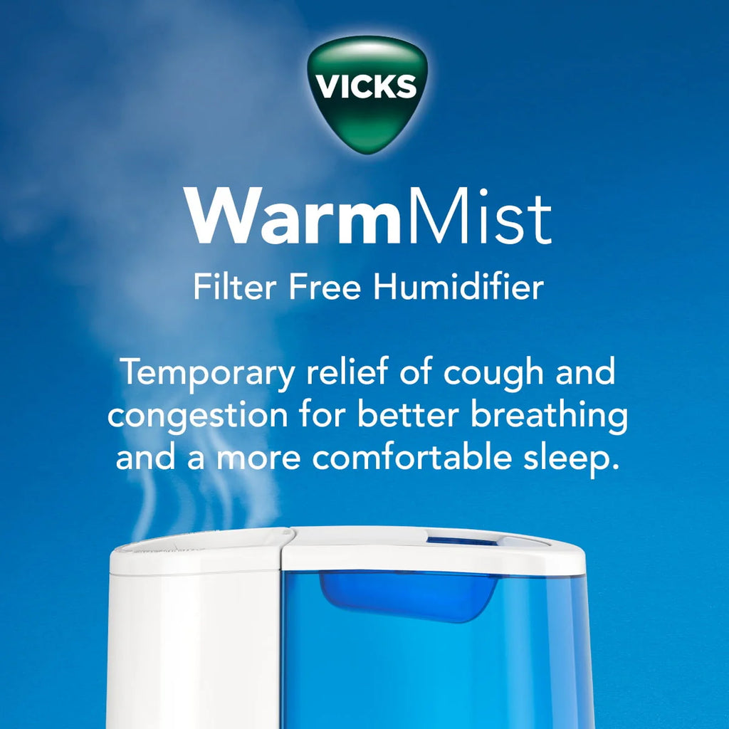 Blue Warm Mist Humidifier G633318