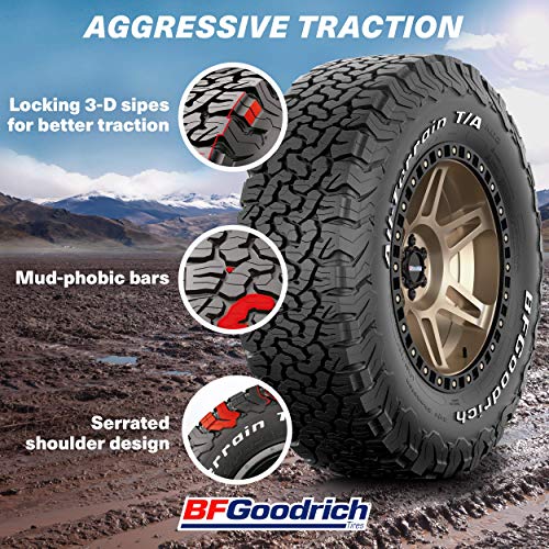 35x12.50R17/E 121R All Terrain Radial Tire F335320