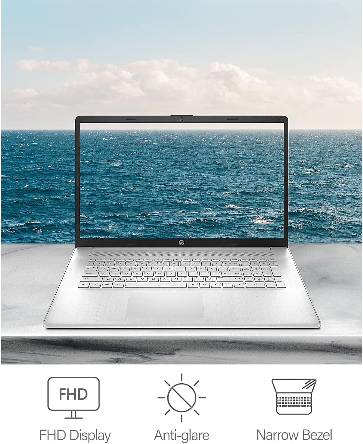17.3" IPS FHD Laptop, 13th Intel i5-1335U, 32GB RAM, 1TB SSD, Silver V18569