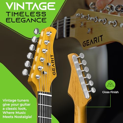 Metallic Gray 39in Full-Size Electric Guitar D64658
