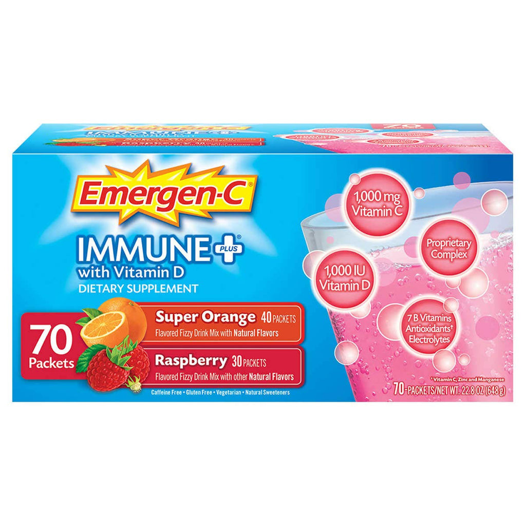 70 packets Vitamin C Vitamin D Dietary Supplement Drink Mix L170