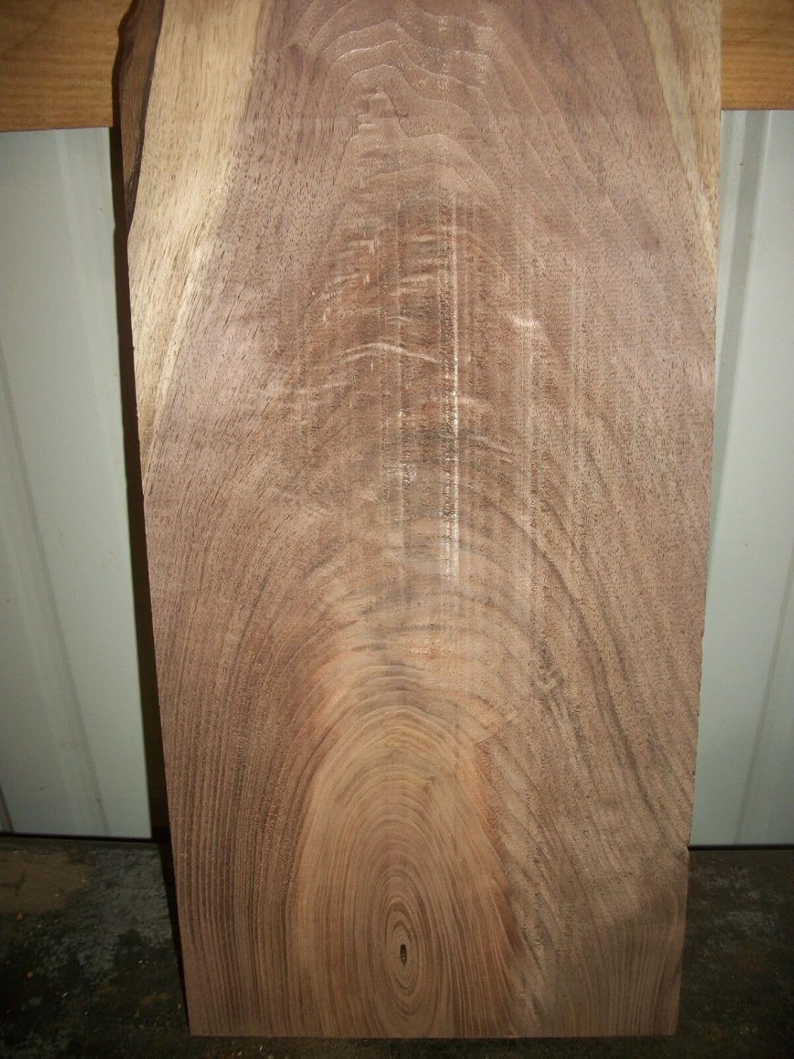 Rustic Walnut Slab Air Dried Lumber 1 3/4" Live Edge Unfinished Woodworking Material V9561