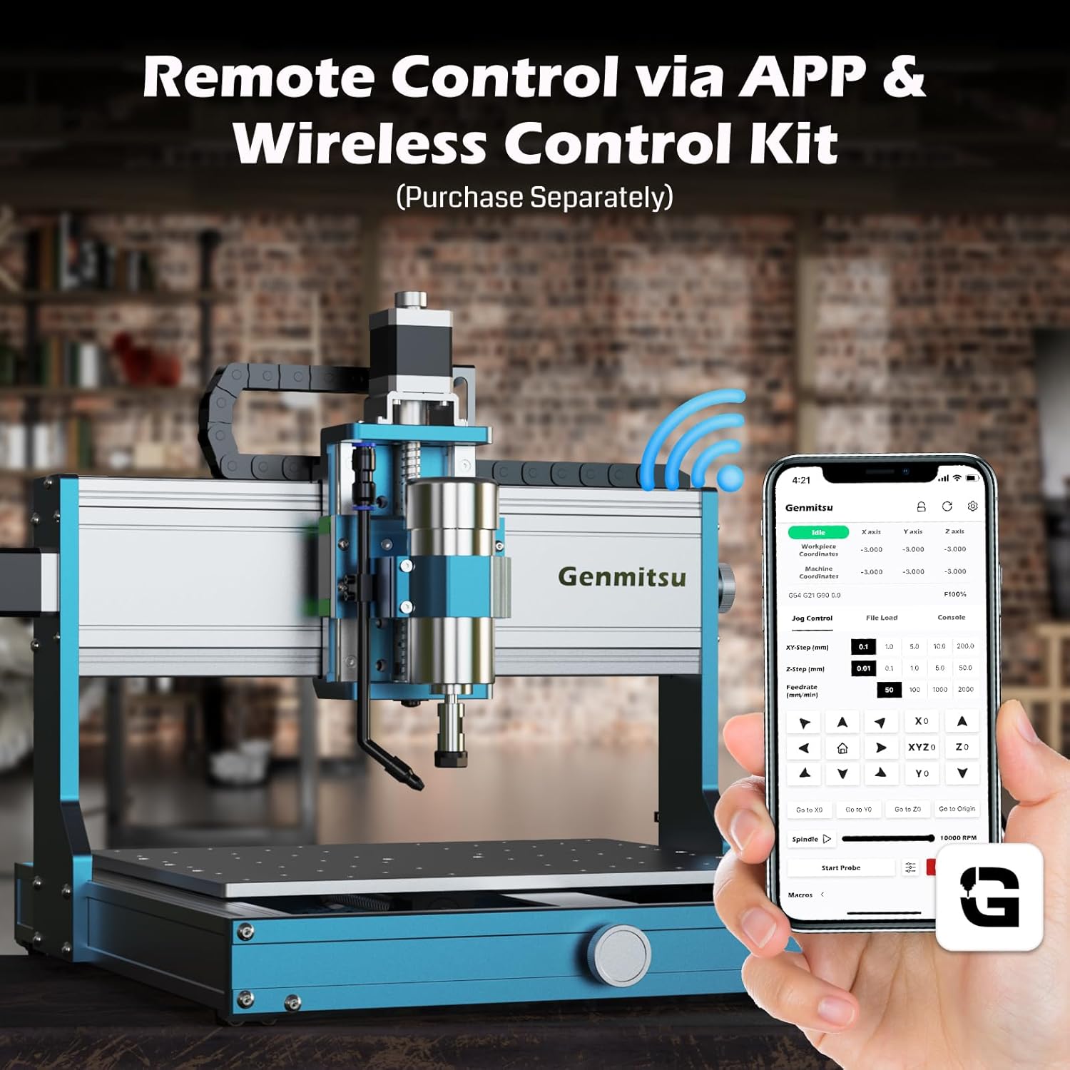 CNC Router Machine with Linear Guide & Ball Screw Motion H222163