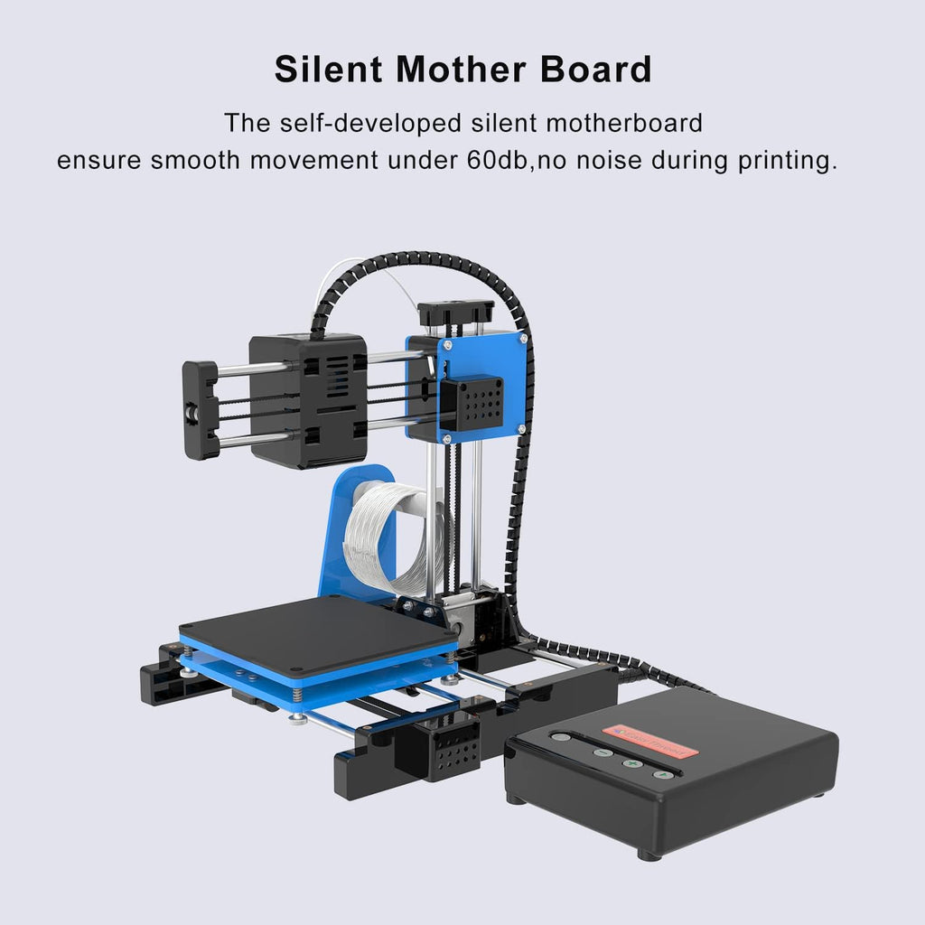 FDM Mini 3D Printer, Printing Volume 100X100X100MM U3241