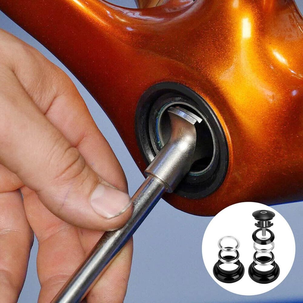 2PCS 34mm 1-1/8" Threadless Sealed External Bearing Headset Kits for Bicycle R110823