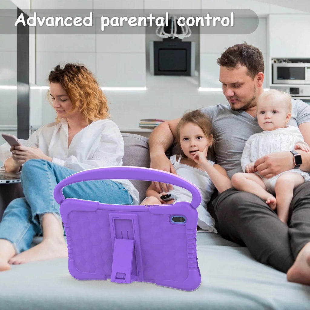 Purple 7 inch Android 11 Tablet with Silicone Case I258090