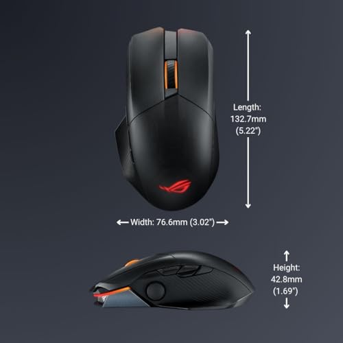Black Wireless Gaming Mouse R551