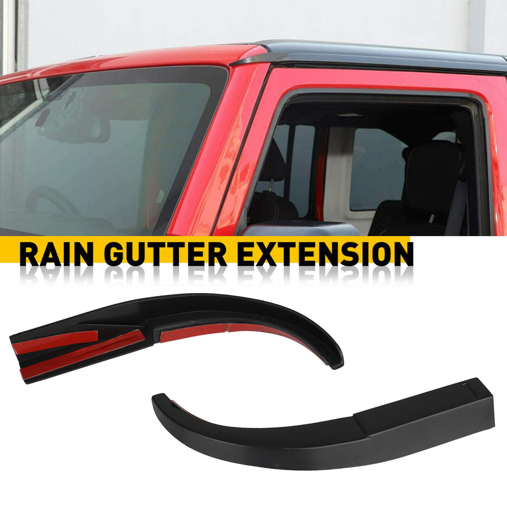 Car Roof Water Rain Diverter Gutter Extension U731520
