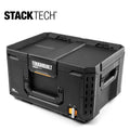 Large 21-in Black Plastic Lockable Tool Box D5055