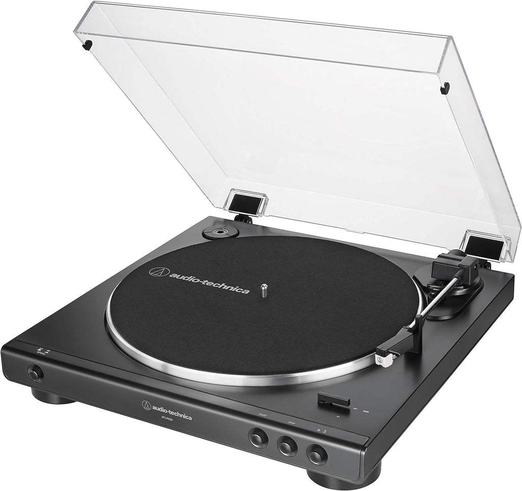 Black Fully Automatic Belt-Drive Stereo Turntable X58411