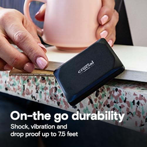 2TB Portable SSD USB-C External Solid State Drive Black V253