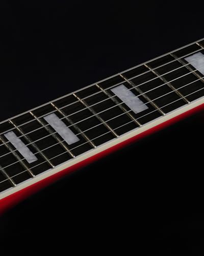 Blue Yellow Gradient Solid Body Electric Guitar K764055