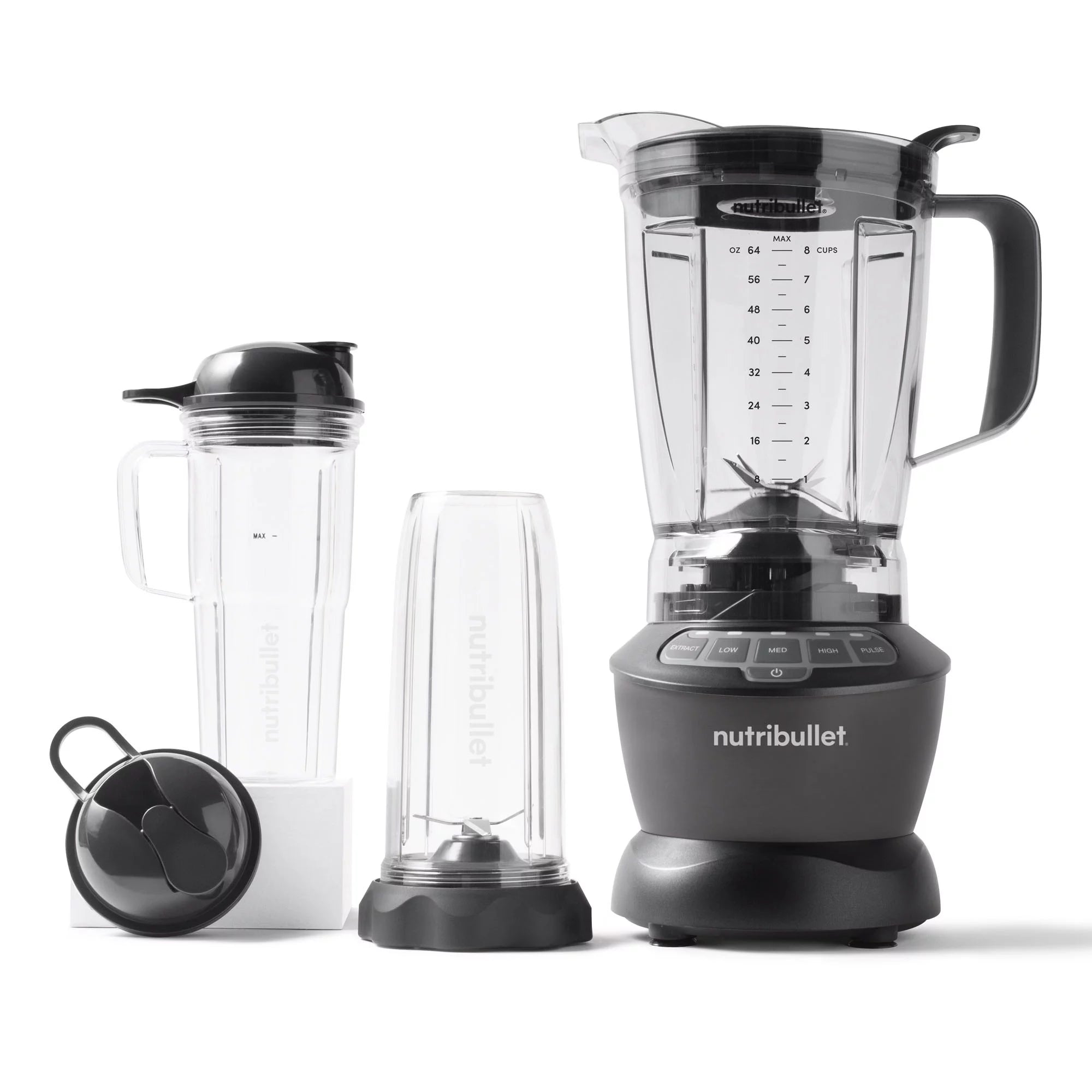 Dark Gray 64 oz. Full-Size Blender Combo S39750