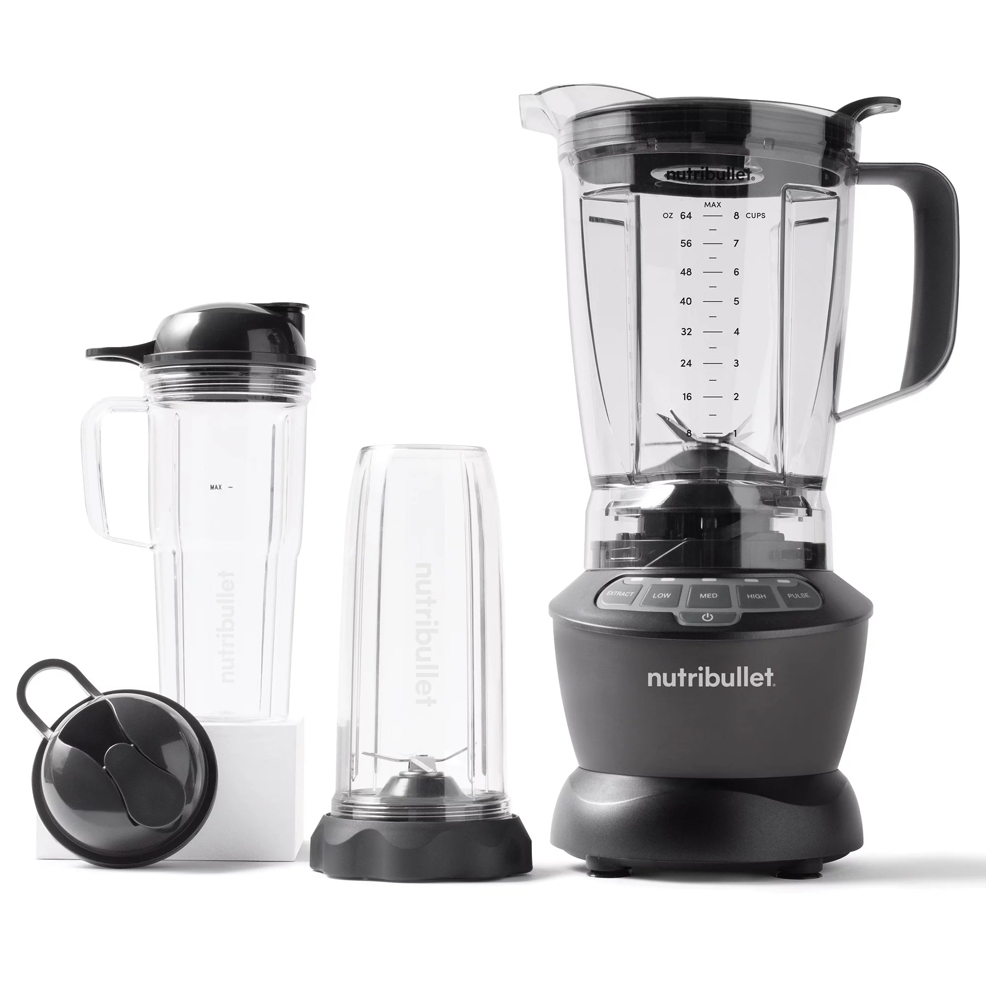 Dark Gray 64 oz. Full-Size Blender Combo S39750