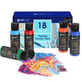 34 Colors Acrylic Pouring Paint Set, 2 Oz/Bottle W4026