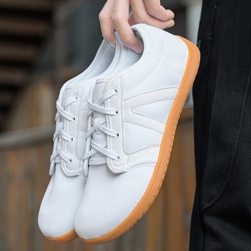 Men's Mesh Lace-Up Flat Casual Sneakers L142816