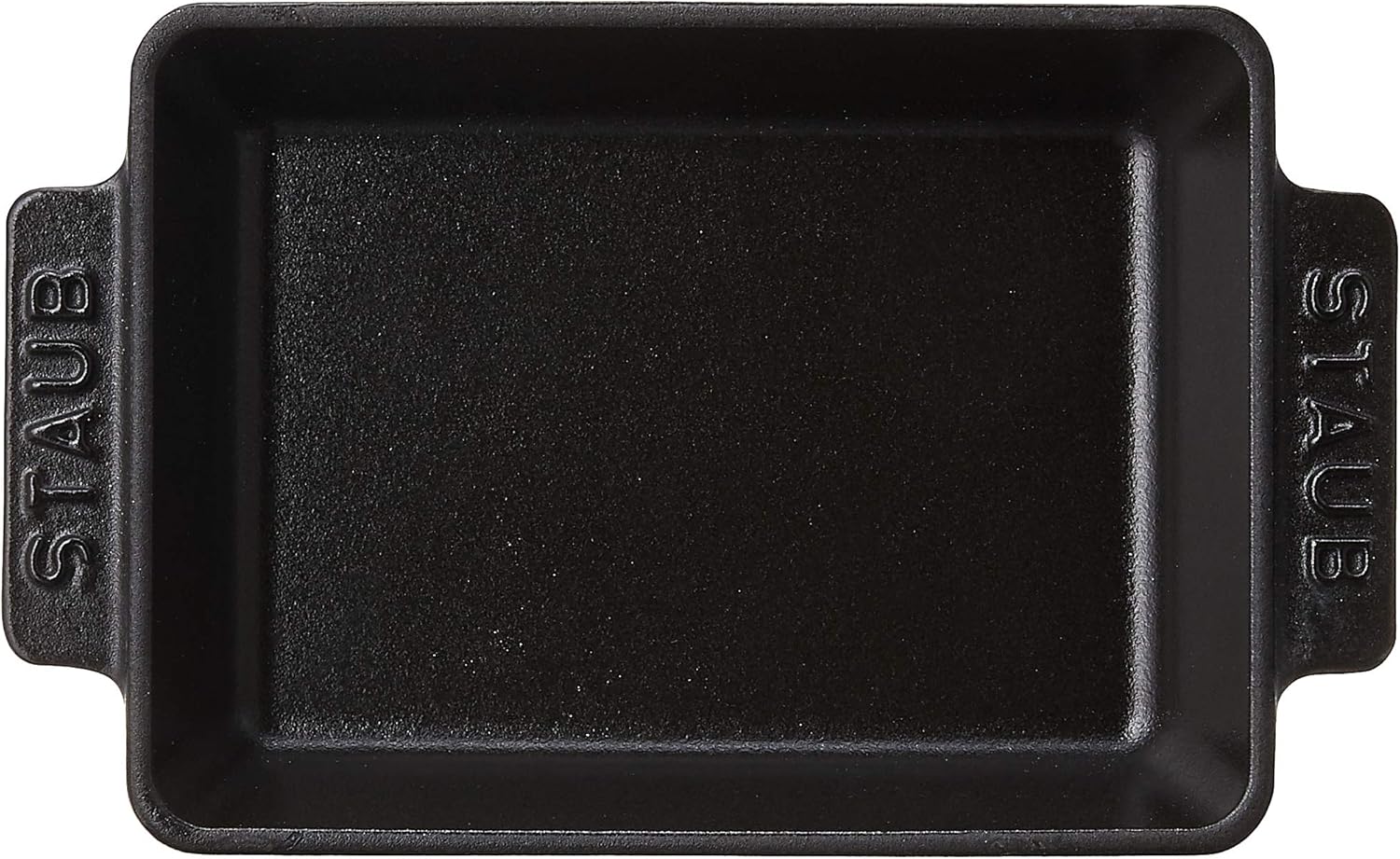 Matte Black Cast Iron Mini Rectangular Baker A469685