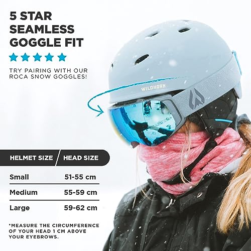 13 Adjustable Vents Lightweight Snowboard Helmet H7404