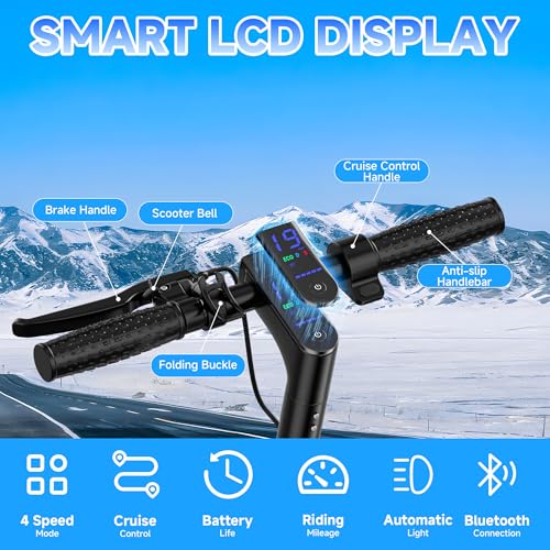 Electric Scooter with 350W Motor 16 Mph Top Speed 8.5'' Solid Tires G732259