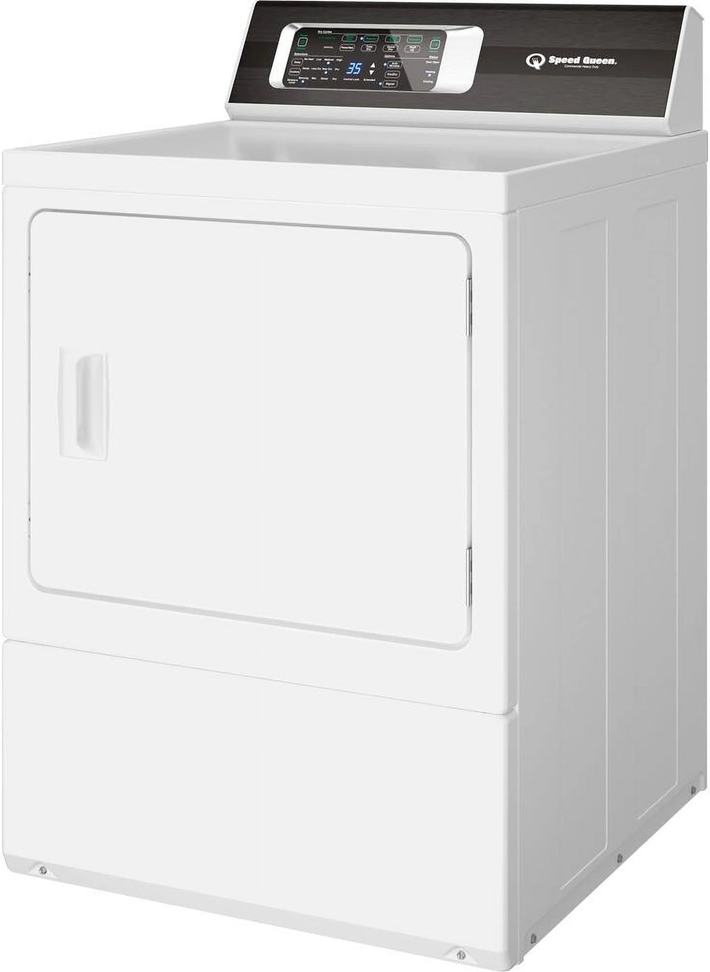 White 27 inch Electric Dryer with 7 cu. ft. Capacity V580216