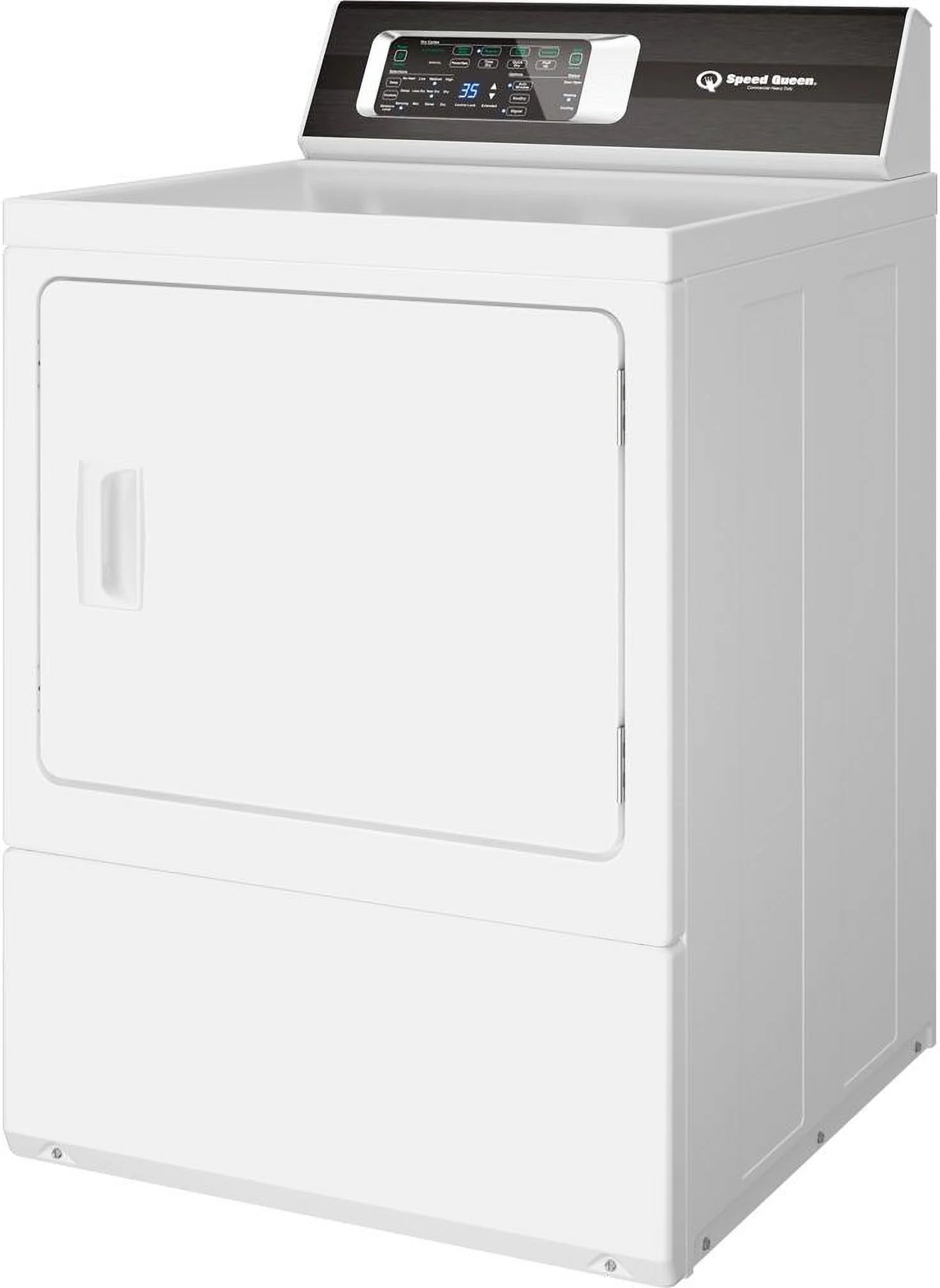 White 27 inch Electric Dryer with 7 cu. ft. Capacity V580216