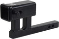 2" Receiver Trailer Hitch Extender Adapter, 4-1/4 inch Rise/Drop, 1-1/4 inch Solid Shank, 8-5/8" Extension Pack of 2 Z47860