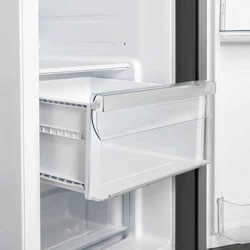 Stainless Steel 36 Inch Side-by-Side Refrigerator and Freezer with 20 Cubic Ft. Capacity D734