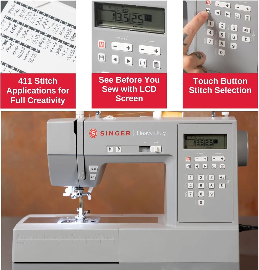 Electronic Heavy Duty Sewing Machine G74618