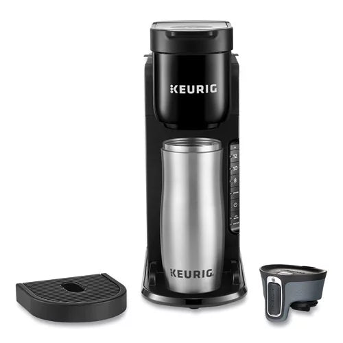 Black Single Serve K-Cup Pod Coffee Brewer with 42 oz. Removable Reservoir T22734