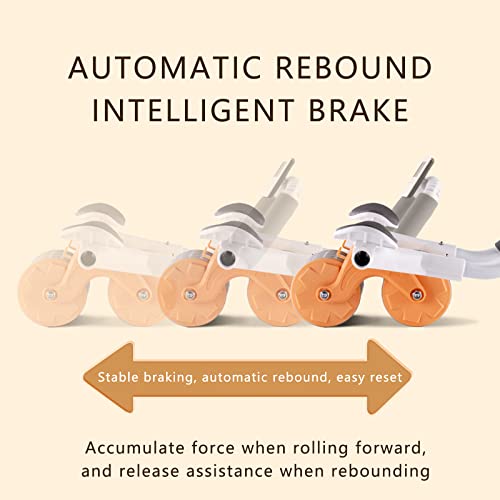 Ab Roller Wheel with Timer & Knee Mat, Elbow Support F304195