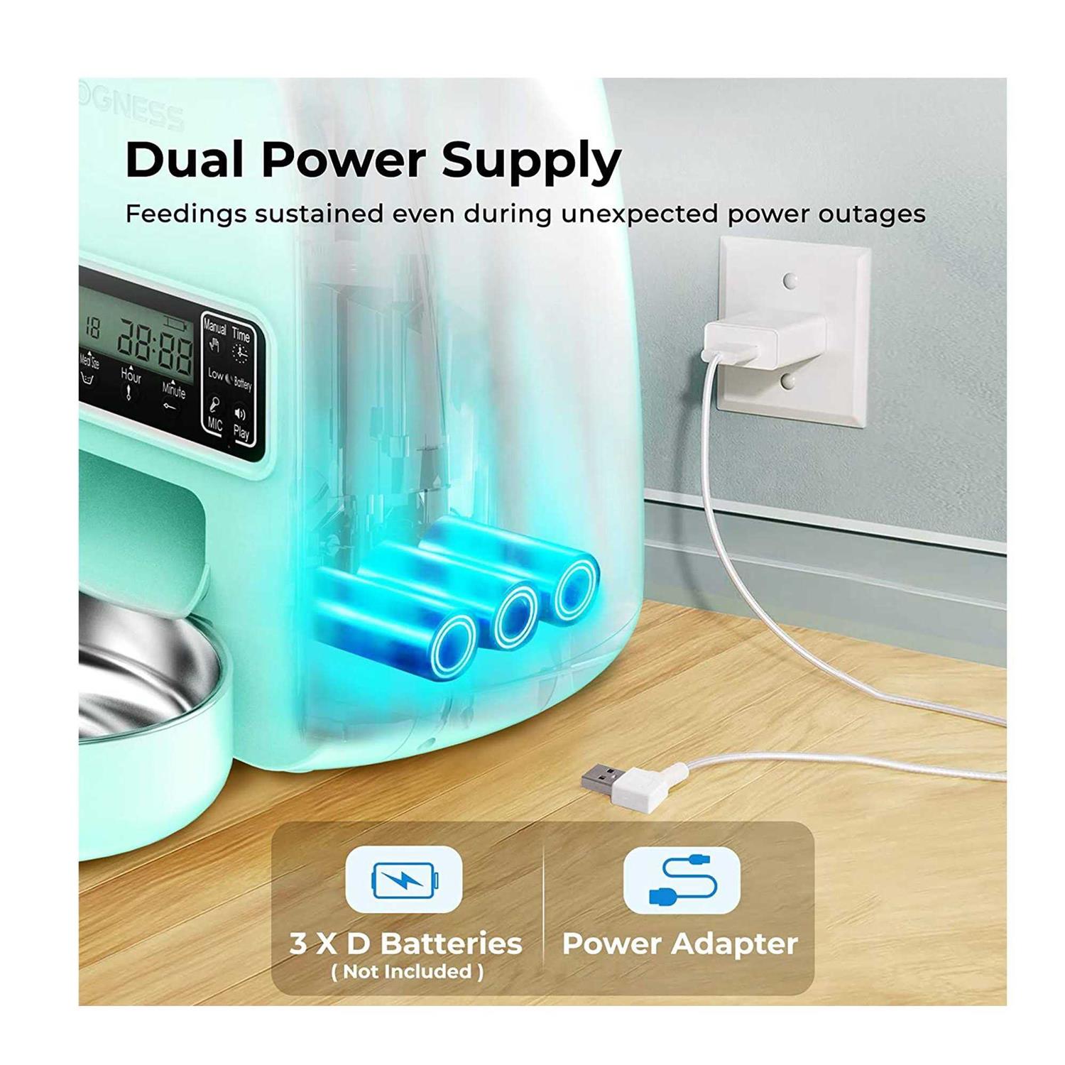 Mini Programmable Automatic Dog & Cat Feeder P7847