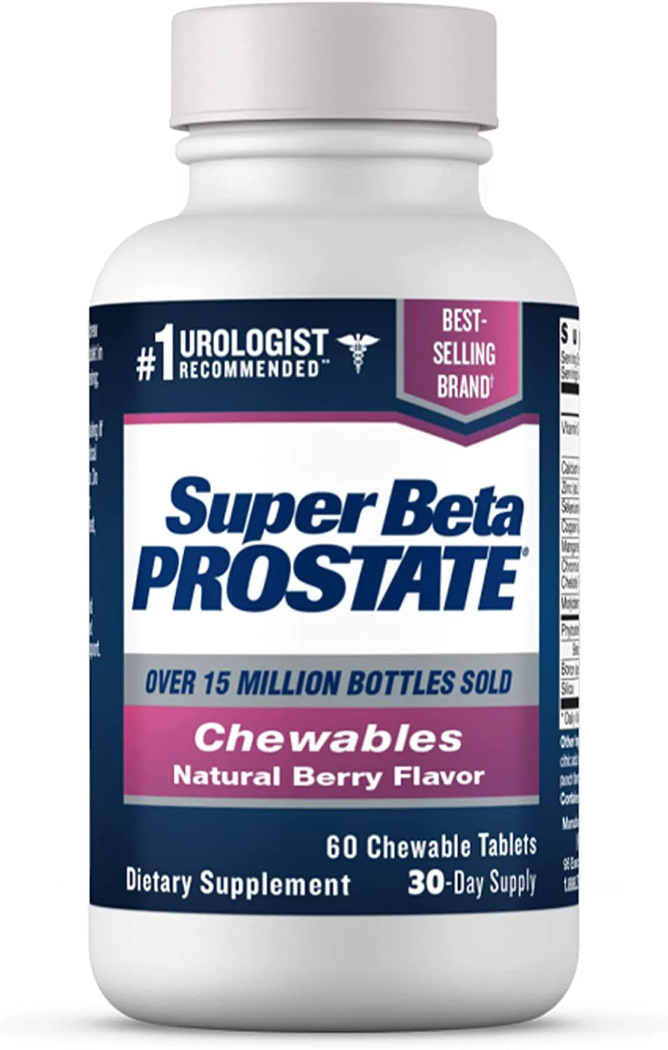 60 Chewable Tablets Beta-Sitosterol Supplement I652