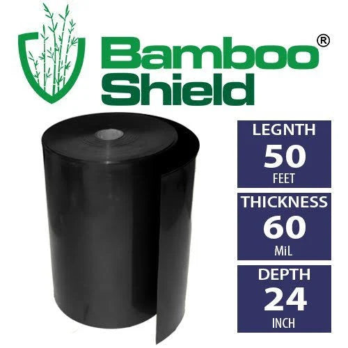 50 Feet Long x 24 inch x 60 Mil Bamboo Root Barrier O67604