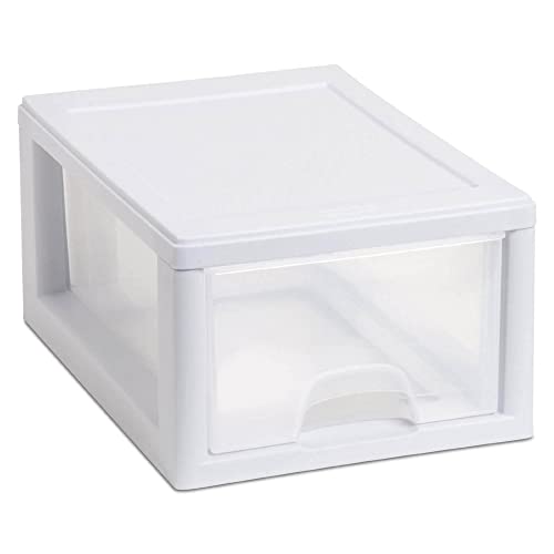 Clear 27 Quart Stacking Drawer O256