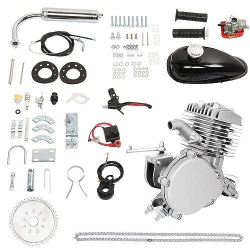 2-Stroke 100cc Gas Bicycle Motor Kit for 26" 28" V Frame Bikes D16646