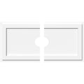 Rectangle Architectural Grade PVC Ceiling Medallion V80966