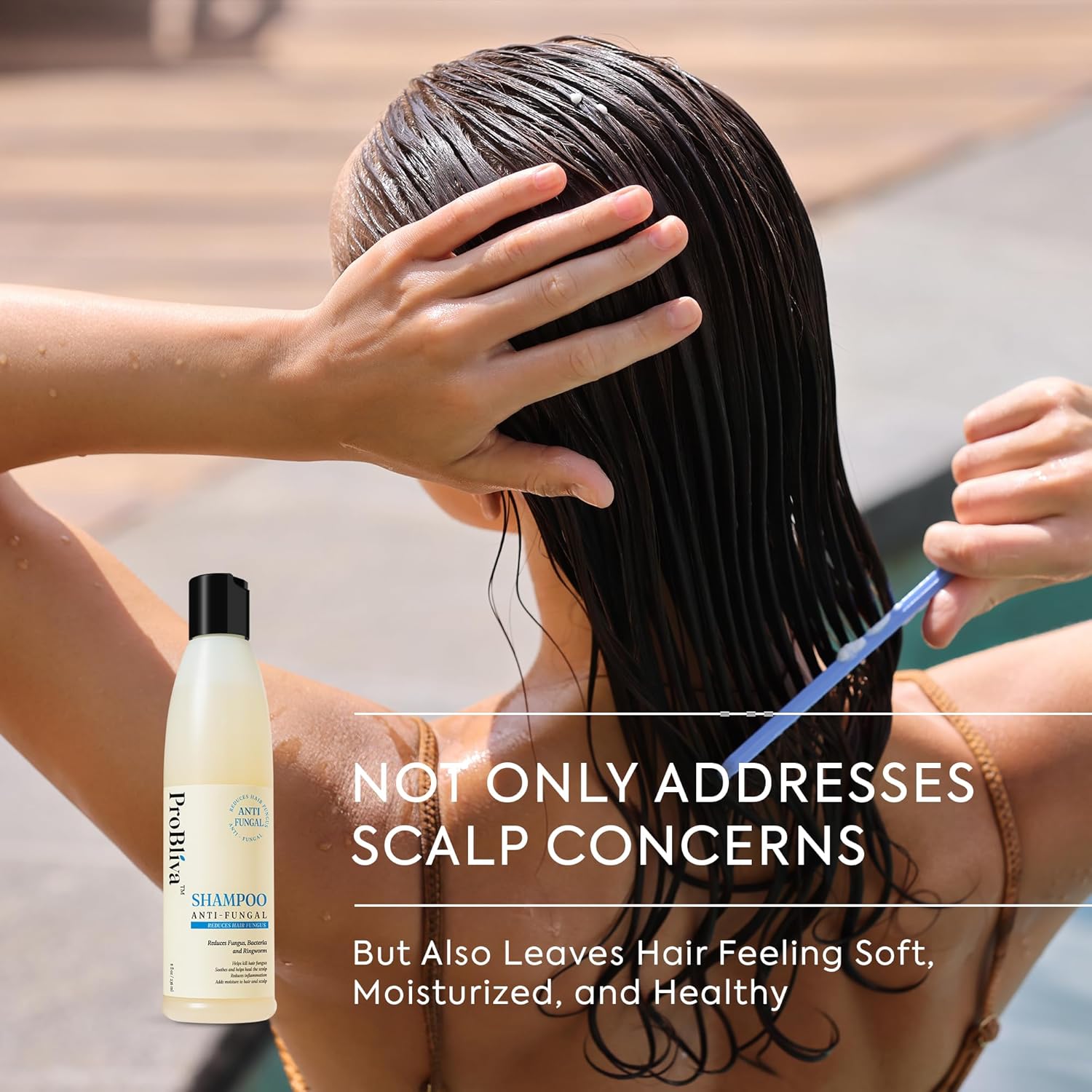 Fungus Shampoo for Hair & Scalp with Coconut Oil, Jojoba Oil, Emu Oil Y509189